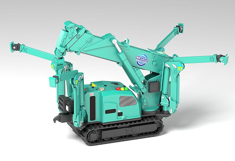 Maeda Seisakusho Moderoid Plastic Model Kit 1/20 Spider Crane (Green) Re-Run 25cm - Model Kit - Good Smile Company - Hobby Figures UK