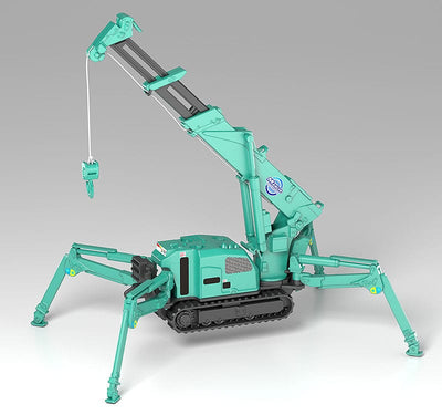 Maeda Seisakusho Moderoid Plastic Model Kit 1/20 Spider Crane (Green) Re-Run 25cm - Model Kit - Good Smile Company - Hobby Figures UK