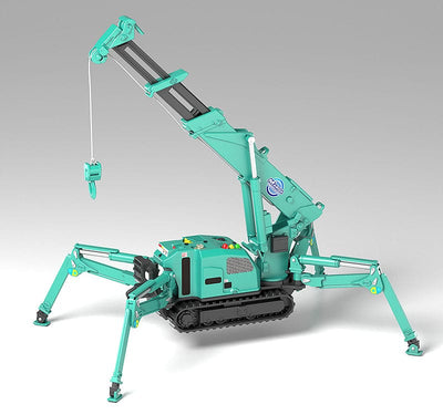 Maeda Seisakusho Moderoid Plastic Model Kit 1/20 Spider Crane (Green) Re-Run 25cm - Model Kit - Good Smile Company - Hobby Figures UK