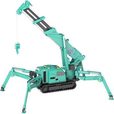 Maeda Seisakusho Moderoid Plastic Model Kit 1/20 Spider Crane (Green) Re-Run 25cm - Model Kit - Good Smile Company - Hobby Figures UK
