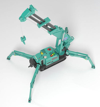 Maeda Seisakusho Moderoid Plastic Model Kit 1/20 Spider Crane (Green) Re-Run 25cm - Model Kit - Good Smile Company - Hobby Figures UK