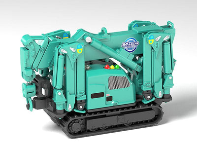 Maeda Seisakusho Moderoid Plastic Model Kit 1/20 Spider Crane (Green) Re-Run 25cm - Model Kit - Good Smile Company - Hobby Figures UK