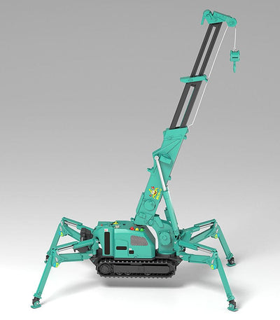 Maeda Seisakusho Moderoid Plastic Model Kit 1/20 Spider Crane (Green) Re-Run 25cm - Model Kit - Good Smile Company - Hobby Figures UK