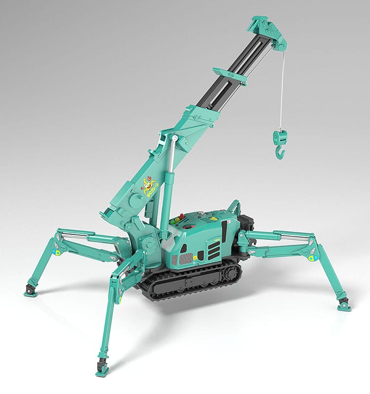Maeda Seisakusho Moderoid Plastic Model Kit 1/20 Spider Crane (Green) Re-Run 25cm - Model Kit - Good Smile Company - Hobby Figures UK