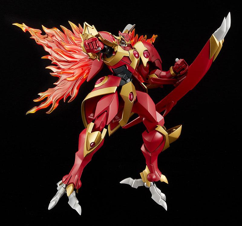 Magic Knight Rayearth Moderoid Plastic Model Kit Rayearth, the Spirit of Fire 16cm - Model Kit - Good Smile Company - Hobby Figures UK