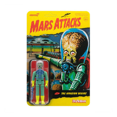 Mars Attacks ReAction Action Figure The Invasion Begins 10cm - Action Figures - Super7 - Hobby Figures UK