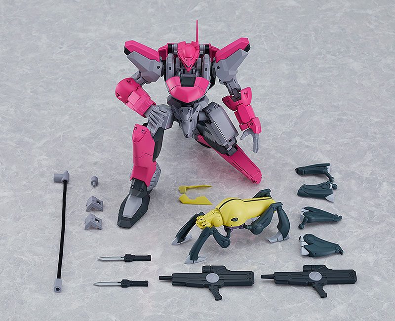 Martian Successor Nadesico Moderoid Plastic Model Kit Aestivalis Ground Battle Frame 12cm - Model Kit - Good Smile Company - Hobby Figures UK