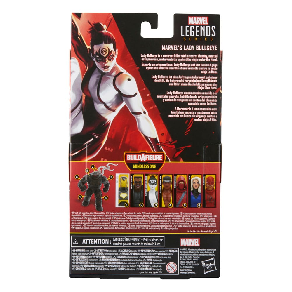 Marvel Knights Marvel Legends Action Figure Marvel's Lady Bullseye (BAF: Mindless One) 15cm - Action Figures - Hasbro - Hobby Figures UK