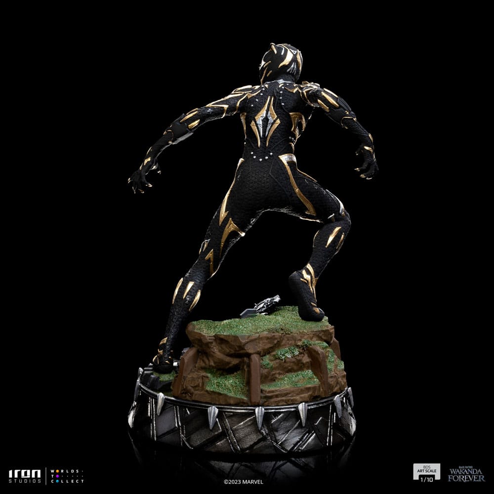 Marvel Art Scale Statue 1/10 Wakanda Forever Black Panther 21cm - Scale Statue - Iron Studios - Hobby Figures UK