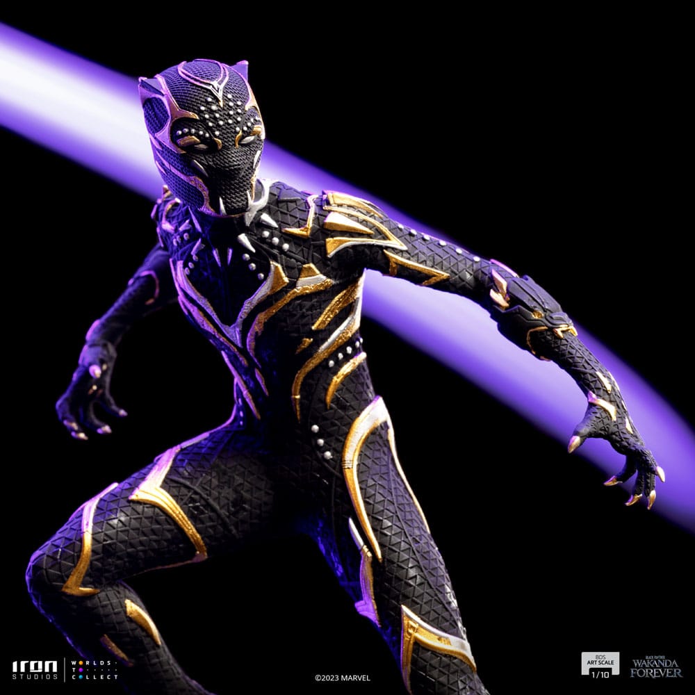 Marvel Art Scale Statue 1/10 Wakanda Forever Black Panther 21cm - Scale Statue - Iron Studios - Hobby Figures UK