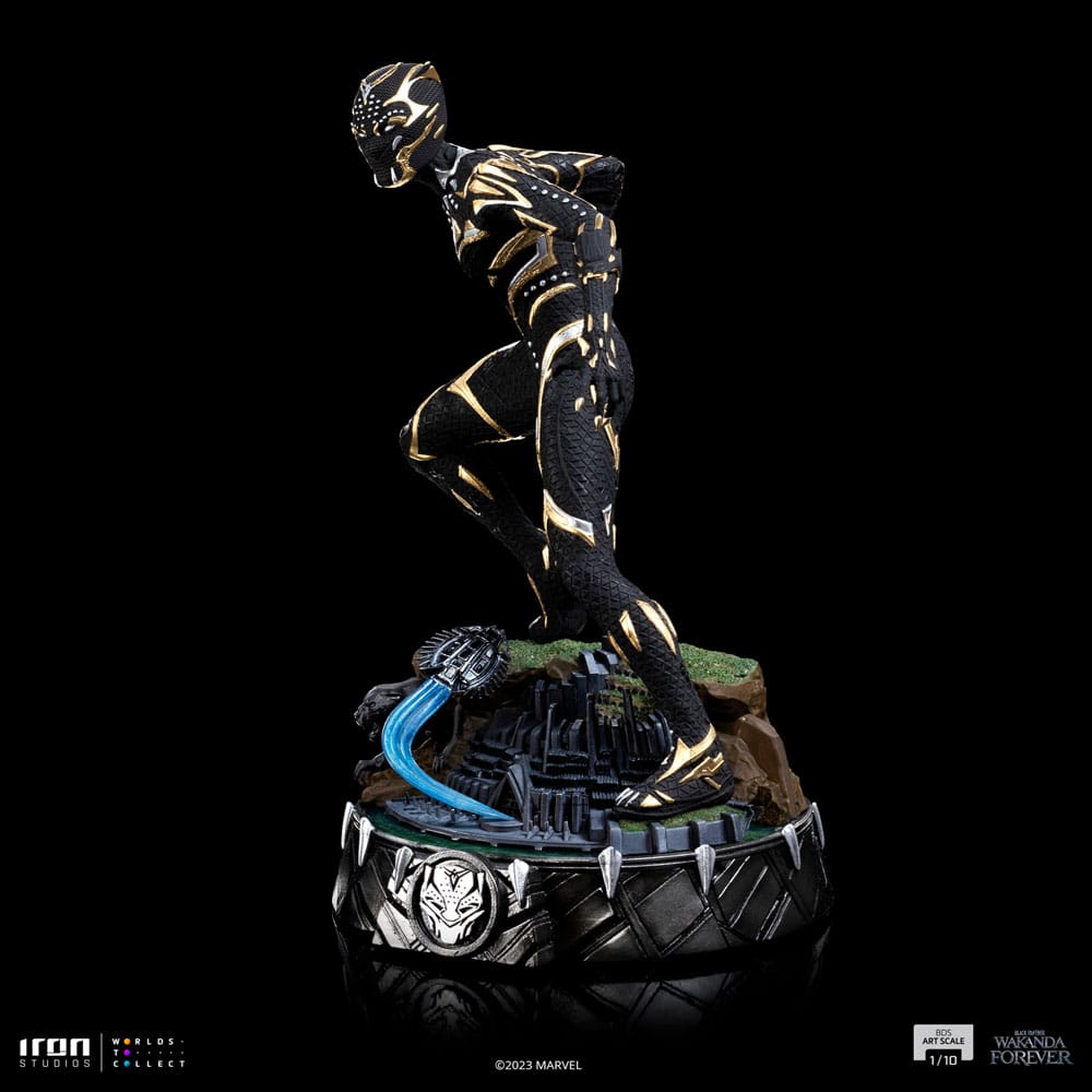 Marvel Art Scale Statue 1/10 Wakanda Forever Black Panther 21cm - Scale Statue - Iron Studios - Hobby Figures UK