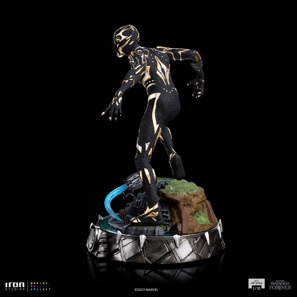 Marvel Art Scale Statue 1/10 Wakanda Forever Black Panther 21cm - Scale Statue - Iron Studios - Hobby Figures UK