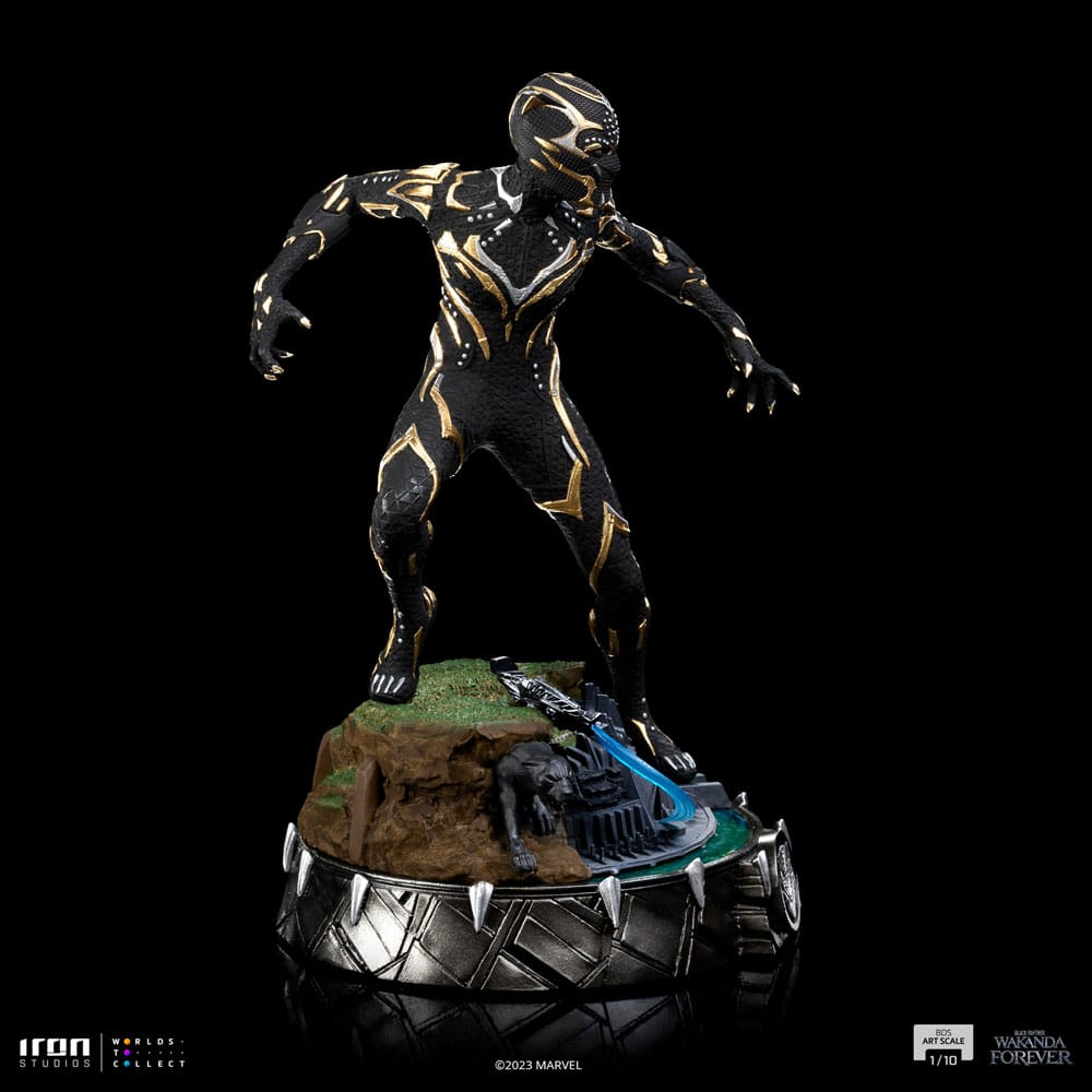 Marvel Art Scale Statue 1/10 Wakanda Forever Black Panther 21cm - Scale Statue - Iron Studios - Hobby Figures UK