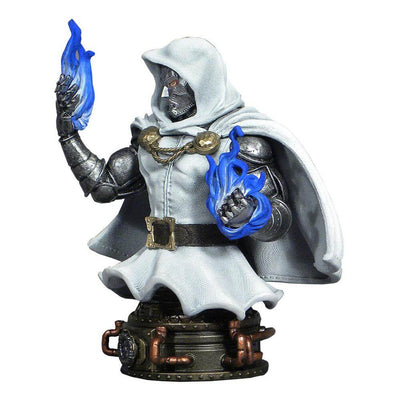 Marvel Bust Doctor Doom White Armor DCD 40th Anniversary Previews Exclusive 15cm - Scale Statue - Diamond Select - Hobby Figures UK