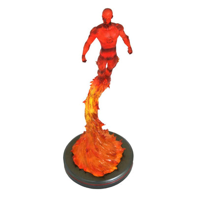 Marvel Comic Premier Collection Statue Human Torch 36cm - Scale Statue - Diamond Select - Hobby Figures UK