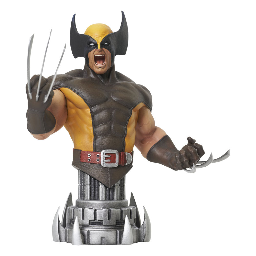 Marvel Comics Bust 1/7 Brown Wolverine 14cm - Scale Statue - Gentle Giant - Hobby Figures UK