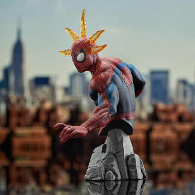 Marvel Comics Bust 1/7 Spider-Man 15cm - Scale Statue - Gentle Giant - Hobby Figures UK