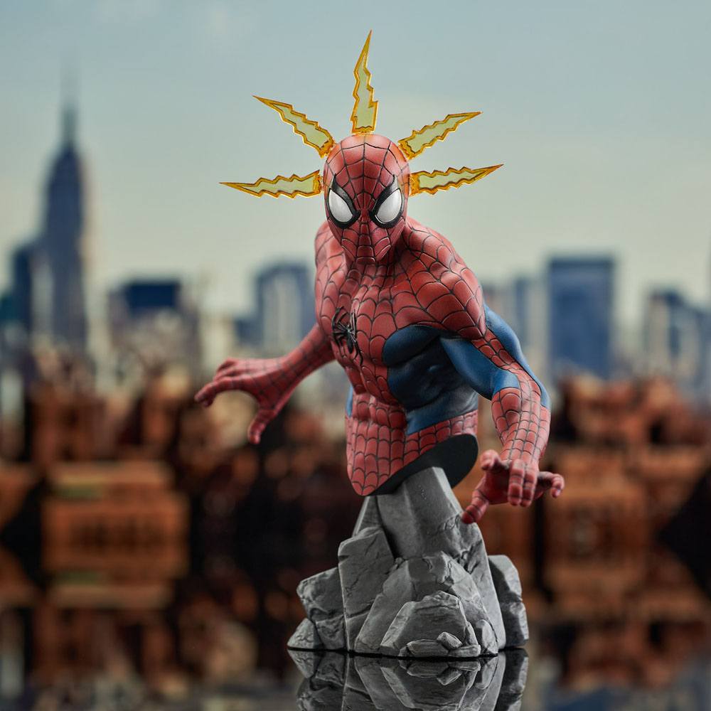 Marvel Comics Bust 1/7 Spider-Man 15cm - Scale Statue - Gentle Giant - Hobby Figures UK
