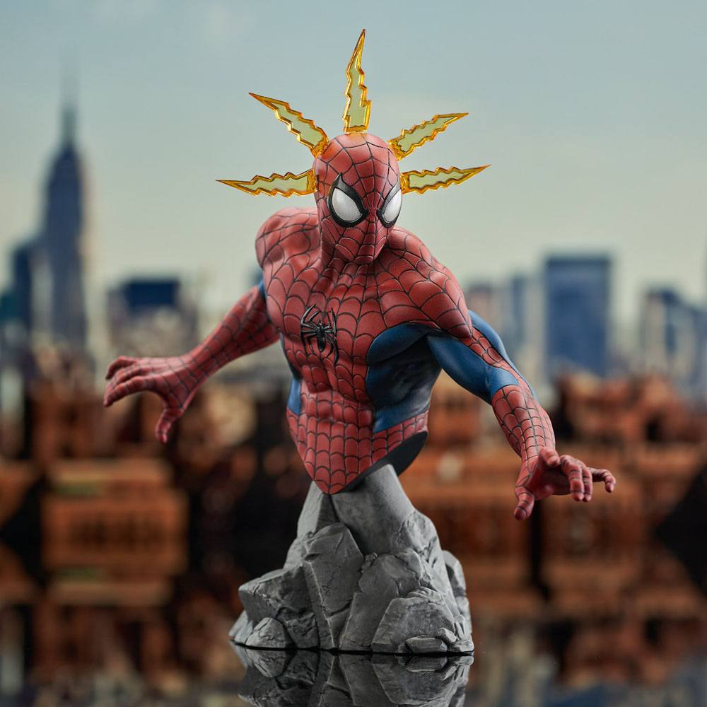 Marvel Comics Bust 1/7 Spider-Man 15cm - Scale Statue - Gentle Giant - Hobby Figures UK