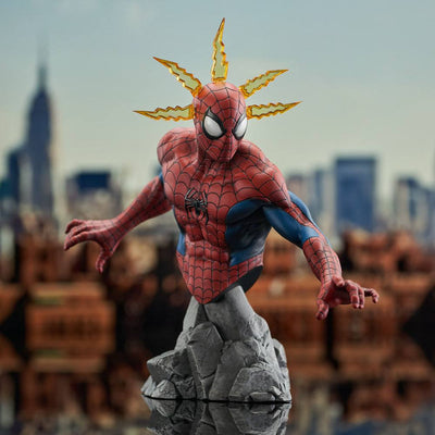 Marvel Comics Bust 1/7 Spider-Man 15cm - Scale Statue - Gentle Giant - Hobby Figures UK