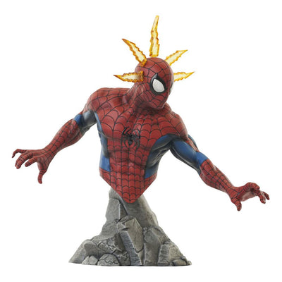 Marvel Comics Bust 1/7 Spider-Man 15cm - Scale Statue - Gentle Giant - Hobby Figures UK
