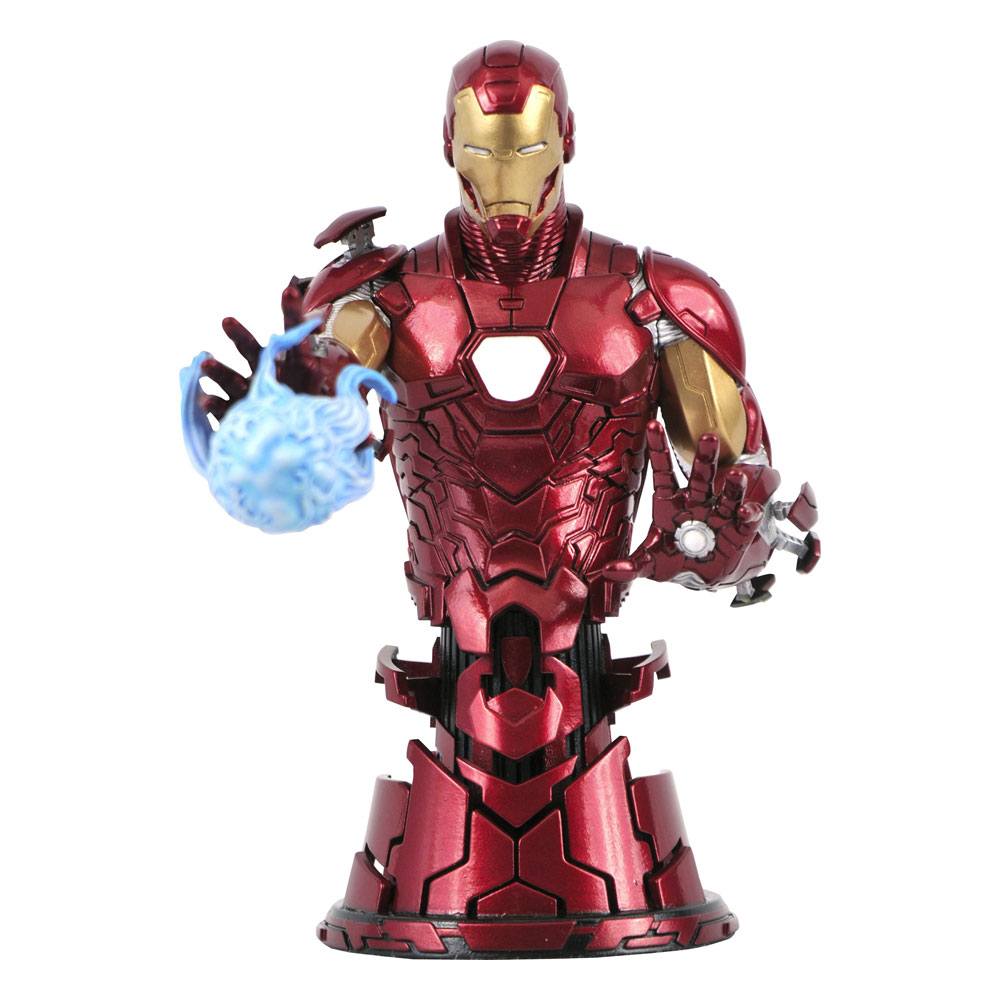 Marvel Comics Bust Iron Man 15cm - Scale Statue - Diamond Select - Hobby Figures UK