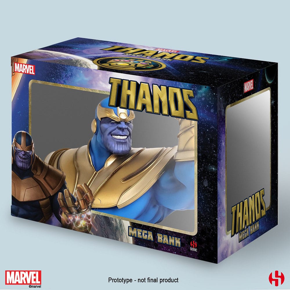 Marvel Comics Coin Bank Thanos 23cm - Scale Statue - Semic - Hobby Figures UK