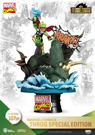 Marvel Comics D-Stage PVC Diorama Throg Limited Edition 17cm - Scale Statue - Beast Kingdom Toys - Hobby Figures UK