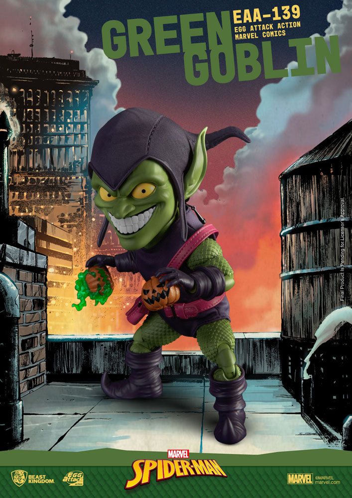 Marvel Comics Egg Attack Action Action Figure Green Goblin 17cm - Action Figures - Beast Kingdom Toys - Hobby Figures UK
