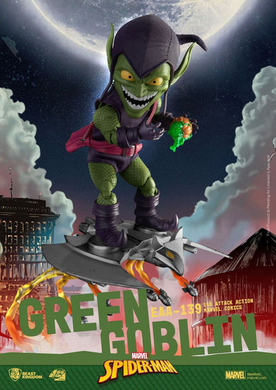 Marvel Comics Egg Attack Action Action Figure Green Goblin 17cm - Action Figures - Beast Kingdom Toys - Hobby Figures UK