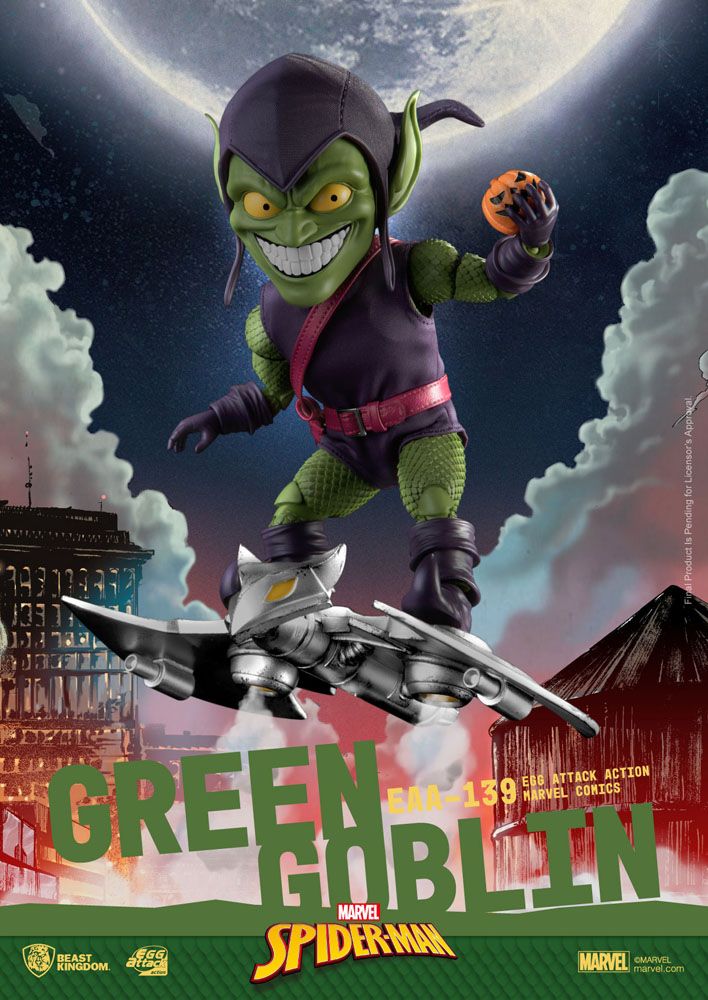 Marvel Comics Egg Attack Action Action Figure Green Goblin 17cm - Action Figures - Beast Kingdom Toys - Hobby Figures UK