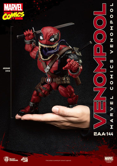 Marvel Comics Egg Attack Action Action Figure Venompool 21cm - Action Figures - Beast Kingdom Toys - Hobby Figures UK