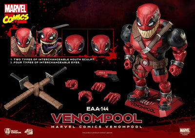 Marvel Comics Egg Attack Action Action Figure Venompool 21cm - Action Figures - Beast Kingdom Toys - Hobby Figures UK