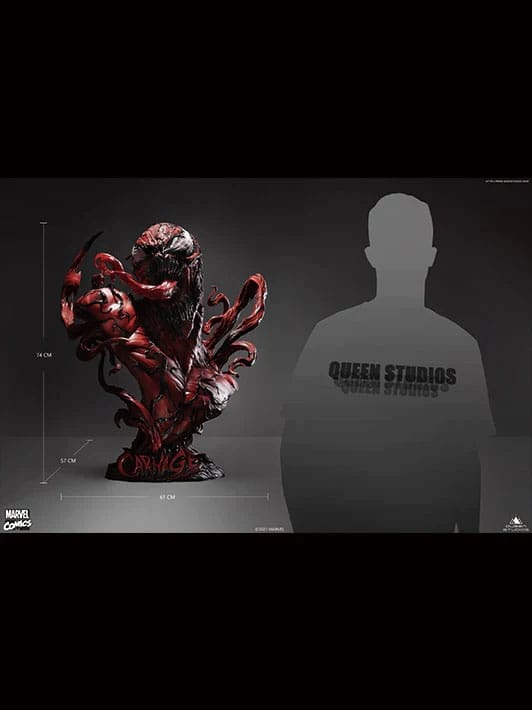 Marvel Comics Life-Size Bust Carnage 74cm - Hobby Figures
