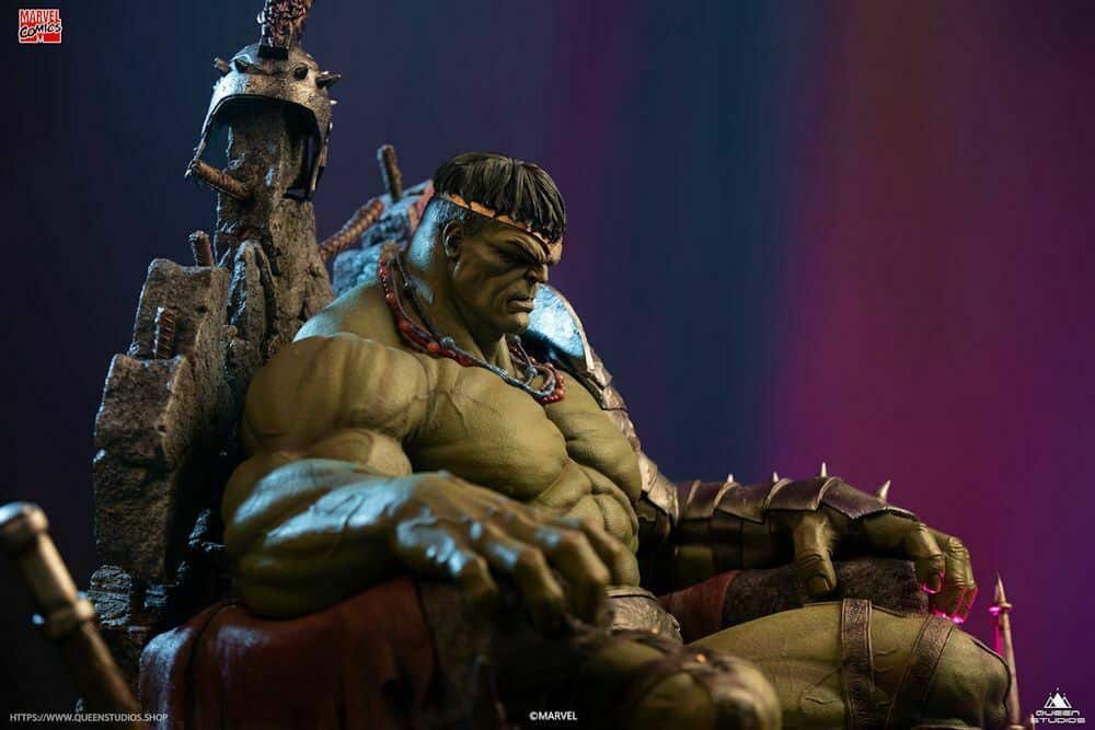 Marvel Comics Statue 1/4 Green Scar Hulk Regular Version 67cm - Scale Statue - Queen Studios - Hobby Figures UK