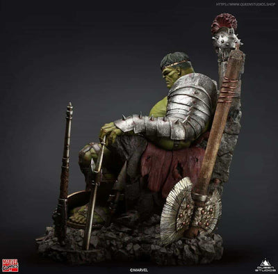 Marvel Comics Statue 1/4 Green Scar Hulk Regular Version 67cm - Scale Statue - Queen Studios - Hobby Figures UK