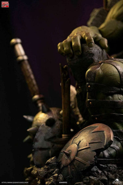 Marvel Comics Statue 1/4 Green Scar Hulk Regular Version 67cm - Scale Statue - Queen Studios - Hobby Figures UK