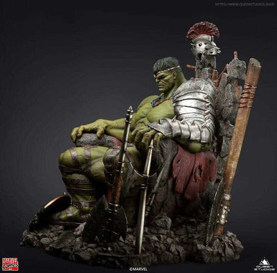 Marvel Comics Statue 1/4 Green Scar Hulk Regular Version 67cm - Scale Statue - Queen Studios - Hobby Figures UK