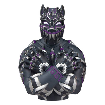 Marvel Designer Collectible Vinyl Bust Black Panther Purple Variant by Jesse Hernandez 19cm - Scale Statue - Unruly Industries - Hobby Figures UK
