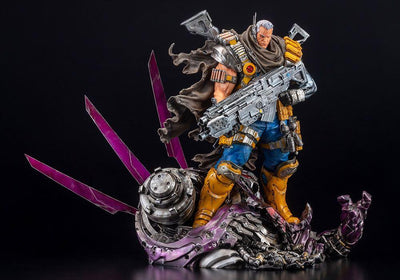 Marvel Fine Art Signature Series featuring the Kucharek Brothers Statue 1/6 Cable 36cm - Scale Statue - Kotobukiya - Hobby Figures UK