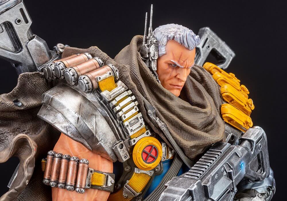 Marvel Fine Art Signature Series featuring the Kucharek Brothers Statue 1/6 Cable 36cm - Scale Statue - Kotobukiya - Hobby Figures UK