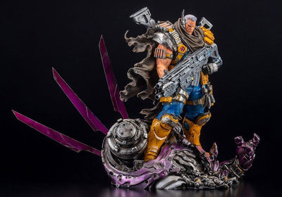 Marvel Fine Art Signature Series featuring the Kucharek Brothers Statue 1/6 Cable 36cm - Scale Statue - Kotobukiya - Hobby Figures UK