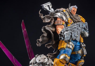 Marvel Fine Art Signature Series featuring the Kucharek Brothers Statue 1/6 Cable 36cm - Scale Statue - Kotobukiya - Hobby Figures UK