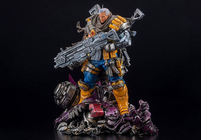 Marvel Fine Art Signature Series featuring the Kucharek Brothers Statue 1/6 Cable 36cm - Scale Statue - Kotobukiya - Hobby Figures UK
