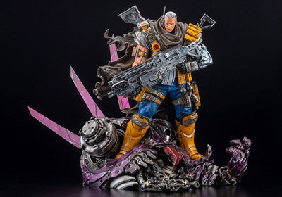 Marvel Fine Art Signature Series featuring the Kucharek Brothers Statue 1/6 Cable 36cm - Scale Statue - Kotobukiya - Hobby Figures UK