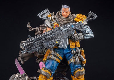 Marvel Fine Art Signature Series featuring the Kucharek Brothers Statue 1/6 Cable 36cm - Scale Statue - Kotobukiya - Hobby Figures UK