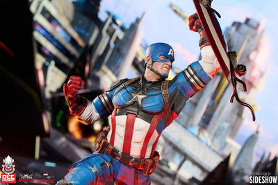 Marvel Future Revolution Statue 1/6 Captain America 38cm - Scale Statue - PCS - Premium Collectibles Studio - Hobby Figures UK