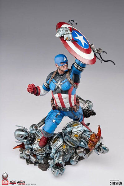 Marvel Future Revolution Statue 1/6 Captain America 38cm - Scale Statue - PCS - Premium Collectibles Studio - Hobby Figures UK
