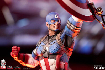 Marvel Future Revolution Statue 1/6 Captain America 38cm - Scale Statue - PCS - Premium Collectibles Studio - Hobby Figures UK
