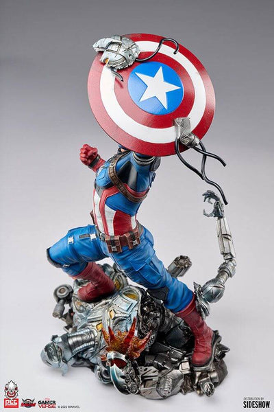 Marvel Future Revolution Statue 1/6 Captain America 38cm - Scale Statue - PCS - Premium Collectibles Studio - Hobby Figures UK